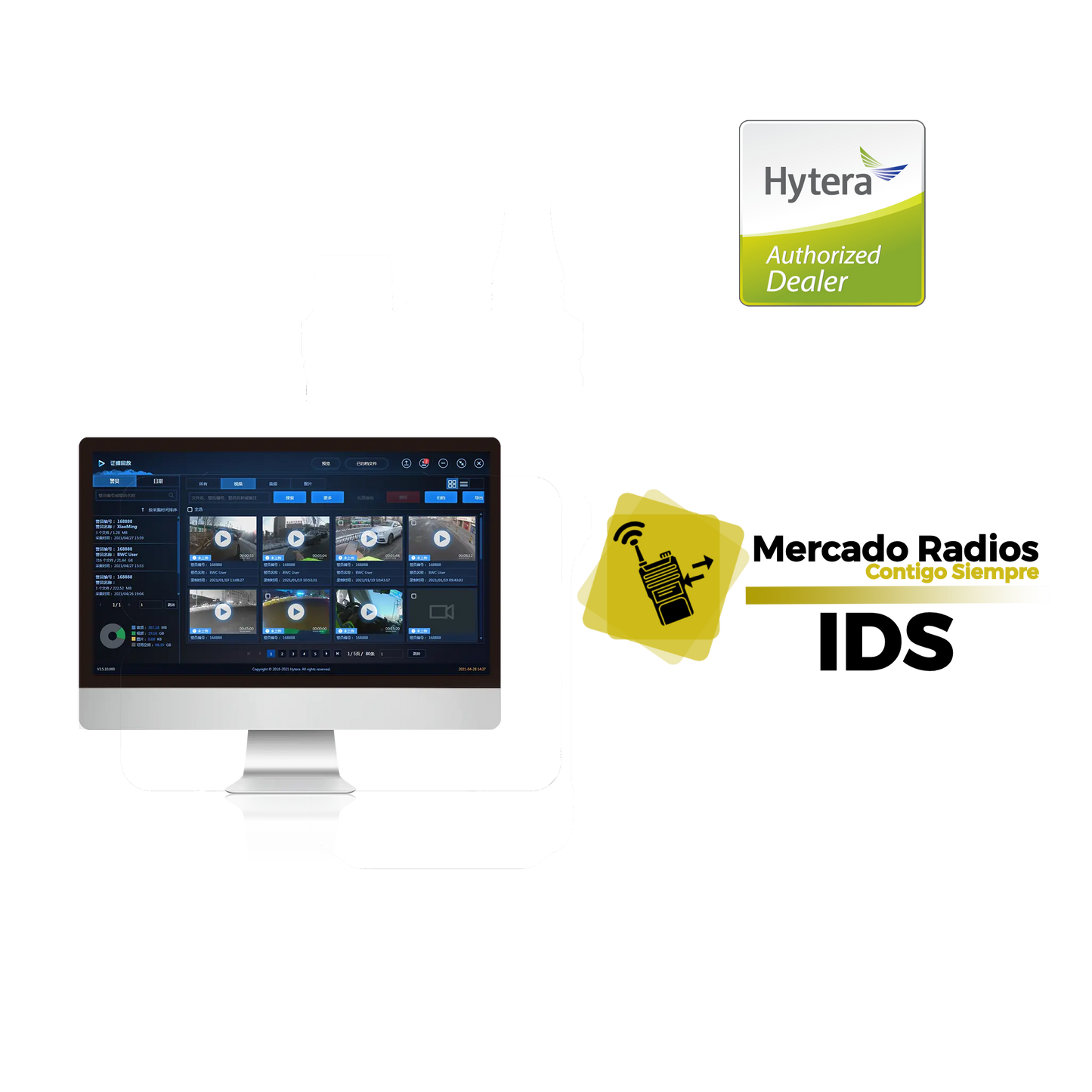 Software IDS de Hytera - Gestión y Almacenamiento Seguro de Evidencias