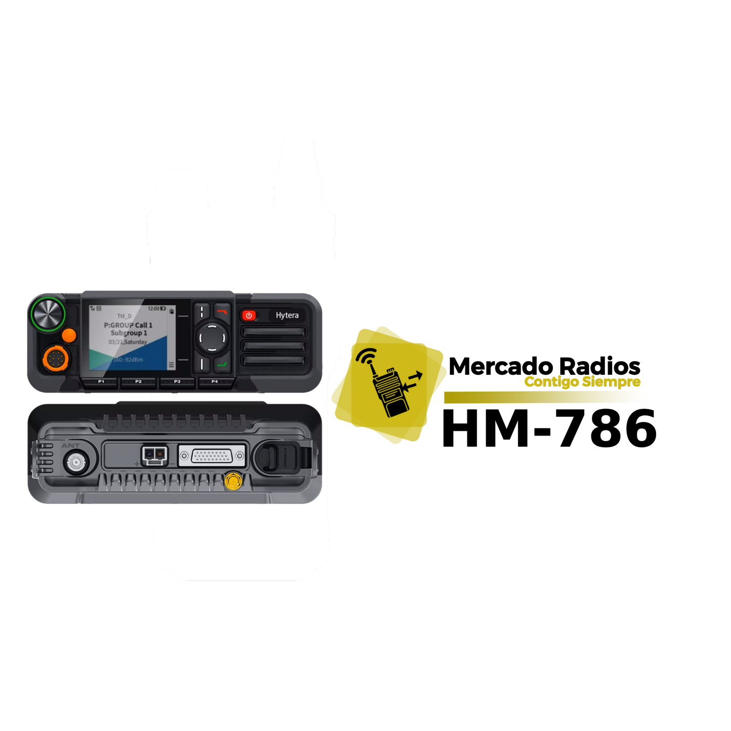 Hytera HM786 VHF: Comunicación Móvil de Alta Tecnología.