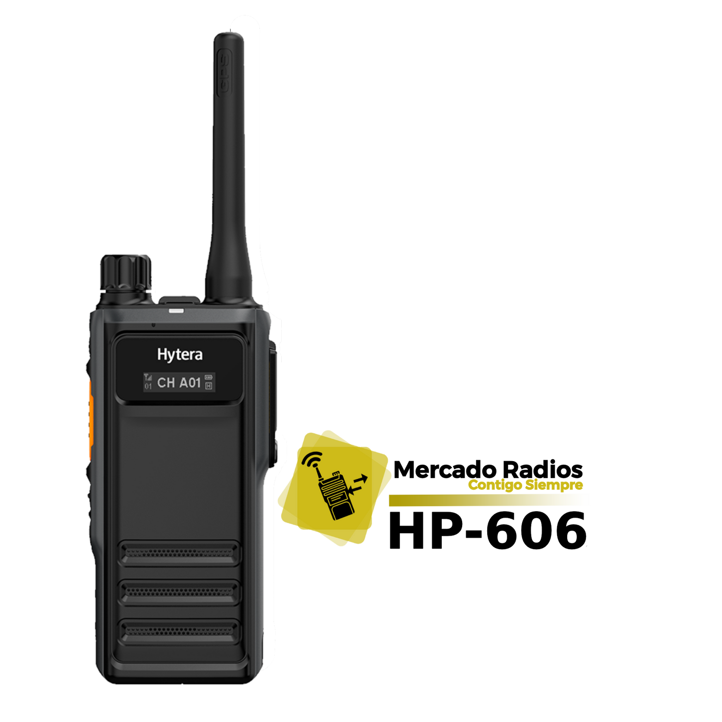 Hytera HP606 UHF: Comunicación Confiable en Cualquier Entorno.