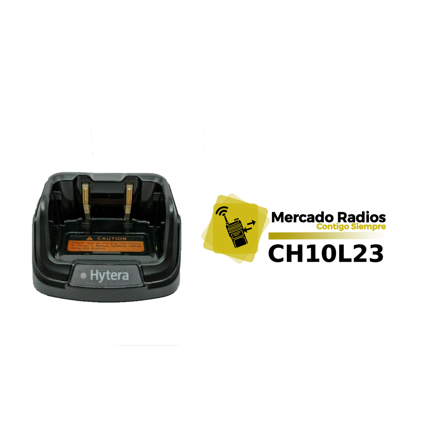 Base Cargadora Hytera CH10L23: Carga Rápida y Segura para tus Radios.