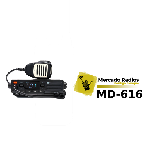 Hytera MD616 VHF: Comunicación Móvil Confiable y Eficiente.